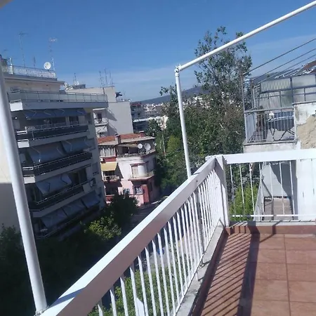 Cozy Penthouse Next To Metro Station Apartment Thessaloniki Exterior photo